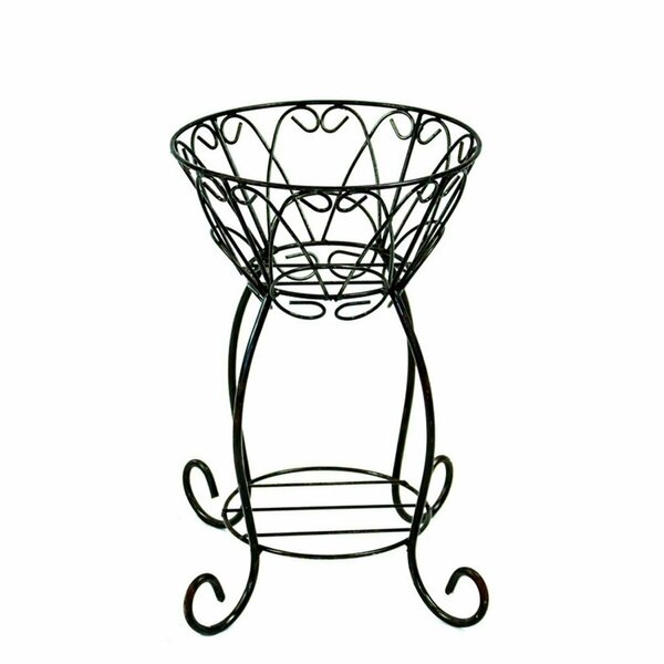 Balcony Beyond Wrought Iron Round Planter BA3174785